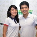 Dhini Aminarti dan Dimas Seto di Konferensi Pers Astra Green Lifestyle & Green Run