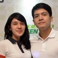Dhini Aminarti dan Dimas Seto di Konferensi Pers Astra Green Lifestyle & Green Run