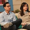 Rizky Kinos dan Nycta Gina di Program 'Rumpi' Trans TV