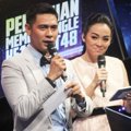 Adi Nugroho danTiffany Orie Saat Pengumuman Single ke-10 JKT48