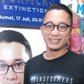 Bayu Oktara di Press Conference Dubbing 'Transformers: Age of Extinction'