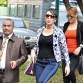 Devi Nurmayanti Datangi Polda Metro Jaya untuk Laporkan Krisna Mukti