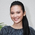 Indah Permatasari di Gala Premier Film '7 Hari Menembus Waktu'