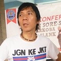 Bimbim Slank Ditemui di Press Conference Konser 'Sore-Sore Anti Narkoba Bareng Slank'