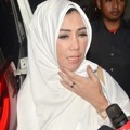 Amy Qanita di Acara Baby Shower Raffi Ahmad-Nagita Slavina