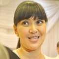 Becky Tumewu Saat Ditemui di Rumah Duka Dharmais, Jakarta Barat