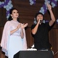 Elvira Devinamira Bersama Anji di Perayaan Ulang Tahun Elvira ke-22