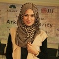 Delia Septianti di Press Conference 'Arkadia Charity, Arkadia Berbagi'