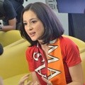 Julie Estelle di Acara Jumpa Pers AS Roma Day 2015