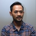 Oka Antara di Press Conference Film 'Mencari Hilal'