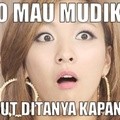 Luna f(x) Takut Mudik