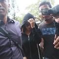 Vitalia Sesha Dibawa Pihak Berwajib ke Gedung BNN