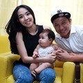 Gisella Anastasia dan Gading Marten di Acara Unilever Daycare 2015