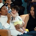 Gading Marten dan Gisella Anastasia di Acara Unilever Daycare 2015