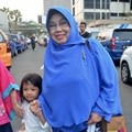 Rina Fauziah Ditemui di Studio Trans TV