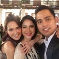 Chacha Frederica dan Shandy Aulia Beri Selamat Nycta Gina dan Rizky Kinos
