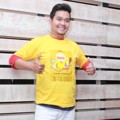 Indra Bekti di Jumpa Pers Acara 'Shave for Hope'