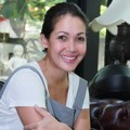 Mieke Amalia di Jumpa Pers Acara 'Shave for Hope'