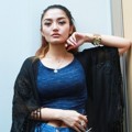 Siti Badriah di Jumpa Pers HUT SCTV ke-25