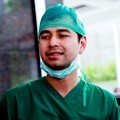 Raffi Ahmad Ditemui di RSU Bunda, Menteng