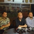 Ahmad Dhani dan Ramdan Alamsyah Adakan Jumpa Pers