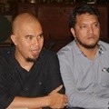 Ahmad Dhani dan Ramdan Alamsyah Adakan Jumpa Pers