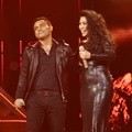 Judika dan Clarisa Dewi di Malam Final X Factor Indonesia Season 2