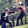 Pertarungan Hamish Daud dan Yayan Ruhian di Film 'Gangster'