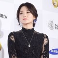 Lee Young Ae di Red Carpet Seoul International Drama Awards 2015