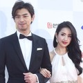 Bolin Chen dan Ariel Lin di Red Carpet Seoul International Drama Awards 2015