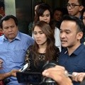 Ayu Ting Ting dan Ruben Onsu Ditemui di Polda Metro Jaya