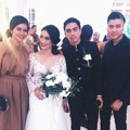 Indah Indriana Saat Hadir di Pernikahan Ayudia Bing Slamet dan Ditto