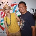 Syaharani dan Ireng Maulana di Konferensi Pers Jakarta Jazz Festival