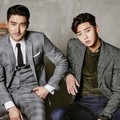 Tampannya Siwon dan Park Seo Joon di Majalah Cosmopolitan Edisi Oktober 2015