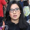 Marcella Zalianty Saat Ditemui di Mabes Polri, Jakarta
