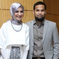 Shireen Sungkar dan Teuku Wisnu di Resepsi Pernikahan Glenn Alinskie dan Chelsea Olivia