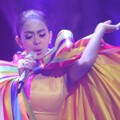 Penampilan Syahrini di HUT Global TV ke-13