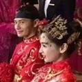 Prosesi Upacara Tradisional Huang Xiaoming dan Angelababy