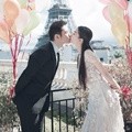 Foto Pre Wedding Huang Xiaoming dan Angelababy di Paris, Perancis