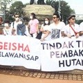 Aksi Solidaritas 'Melawan Asap' Diadakan oleh Artis dan Musisi