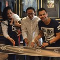 Raffi Ahmad dan Nagita Slavina di Acara Pembukaan 'RA Jeans'
