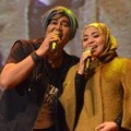 Aggrie Muarra Kell dan Muzdalifah di Peluncuran Album 'Geregetan'