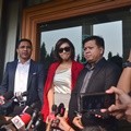 Denada Ditemui di Pengadilan Agama Jakarta Selatan