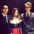 Tiffany Girls' Generation Berfoto Bersama Suho dan Sehun EXO