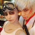 Luna f(x) dan Jonghyun SHINee di Pesta Halloween SMTown