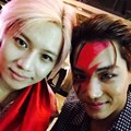 Taemin SHINee dan Kai EXO di Pesta Halloween SMTown