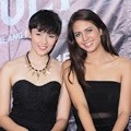 Tiara Westlake dan Aurelie Moeremans di Gala Premier Film 'Badoet'