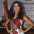Gresya Amanda di Konferensi Pers Miss Supranational 2015