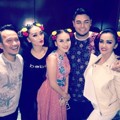 Trio Cecepu Bersama Ivan Gunawan dan Ruben Onsu di Jakarta Fashion Week