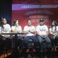 Konferensi Pers Konser Melawan Asap